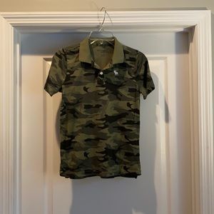 ABERCROMBIE & FITCH KIDS BOYS Camo shirt 13/14